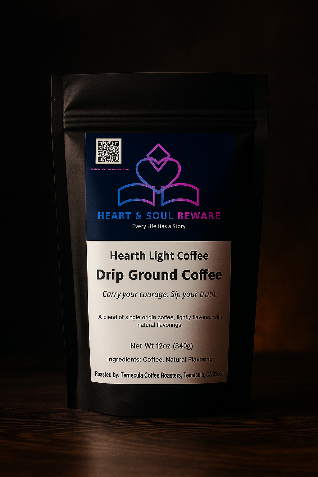 Hearth Light | Hazelnut Coffee (12 oz)