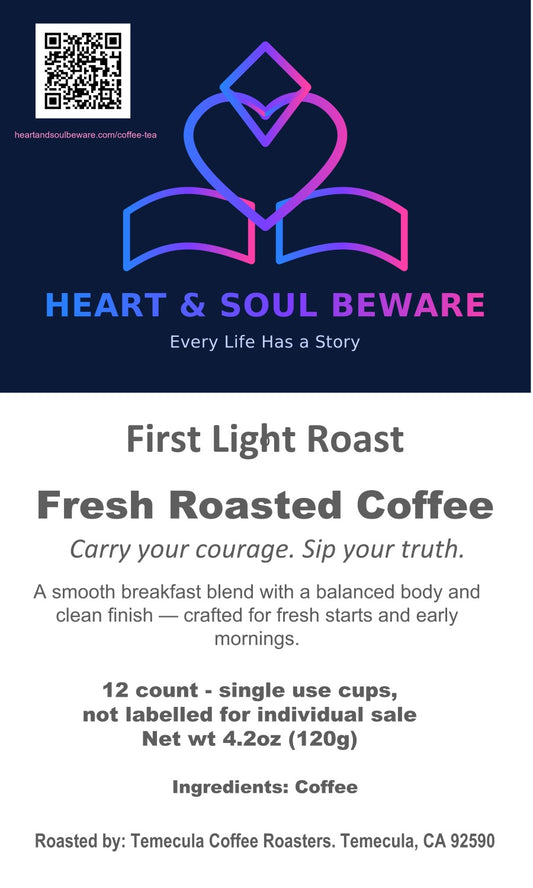First Light Roast | Breakfast Blend – 12pk Pods