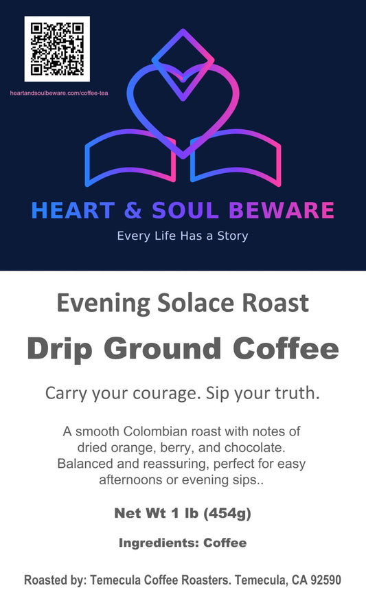Evening Solace Roast | Colombia – Medium Roast - Drip (1 lb)