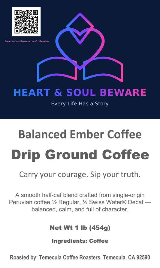 Balanced Ember | Half-Caf Coffee – 1 lb