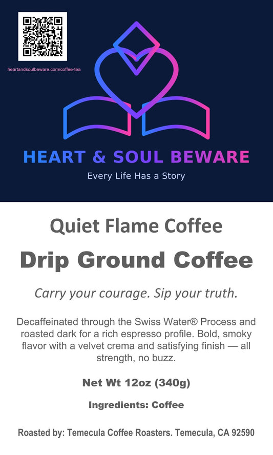 Quiet Flame – 12 oz | Swiss Water® Decaf Espresso