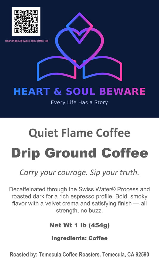 Quiet Flame – 1 lb | Swiss Water® Decaf Espresso