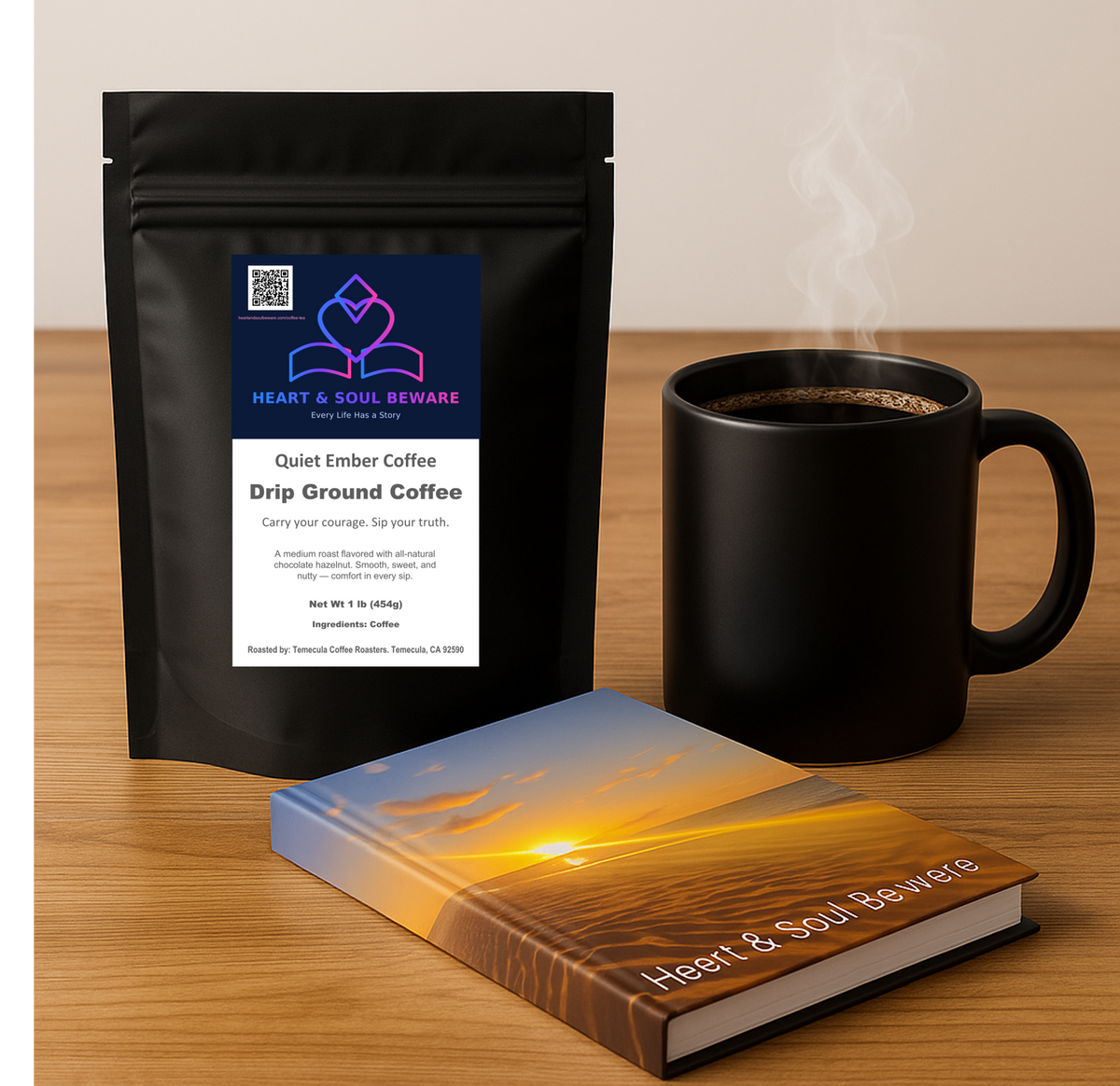 Quiet Ember | Chocolate Hazelnut Flavored Coffee - Drip (1 lb)